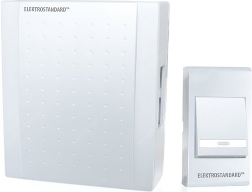 Звонок электромеханический Elektrostandard DBQ15 WM 1M IP44  Белый картинка 